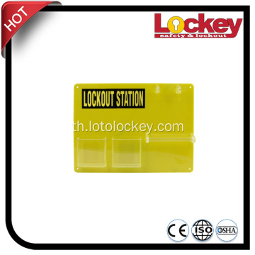 สถานี Tagout ความปลอดภัย Lockout สถานี Protable